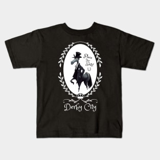 Derby City Collection: Place Your Bets 3 (Black) Kids T-Shirt